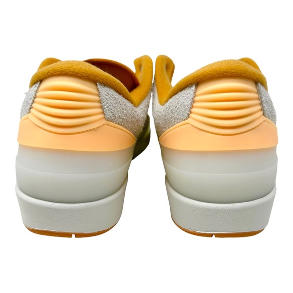 Air Jordan 2 Retro Low DV9956118 Sail/Light Curry/Cobblestone/Melon Tint Size 14 - Picture 9 of 9